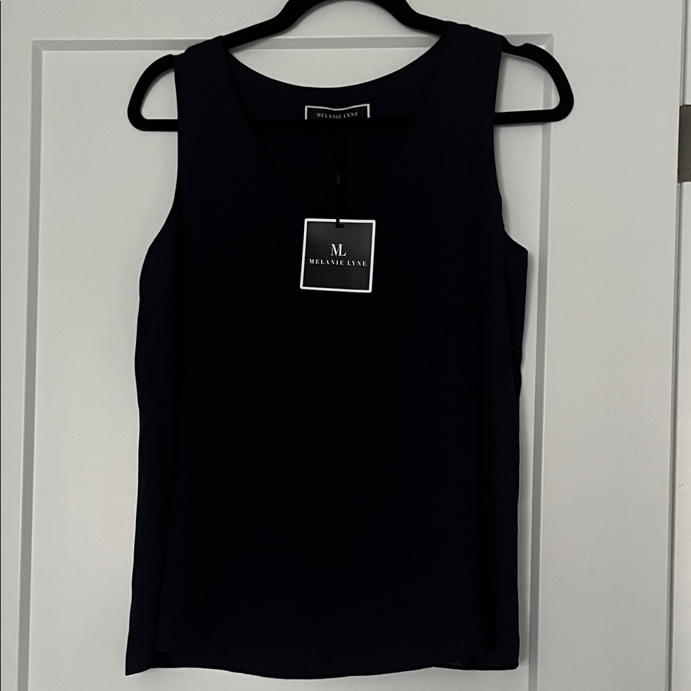 NWT Navy Tank by Melanie Lyne